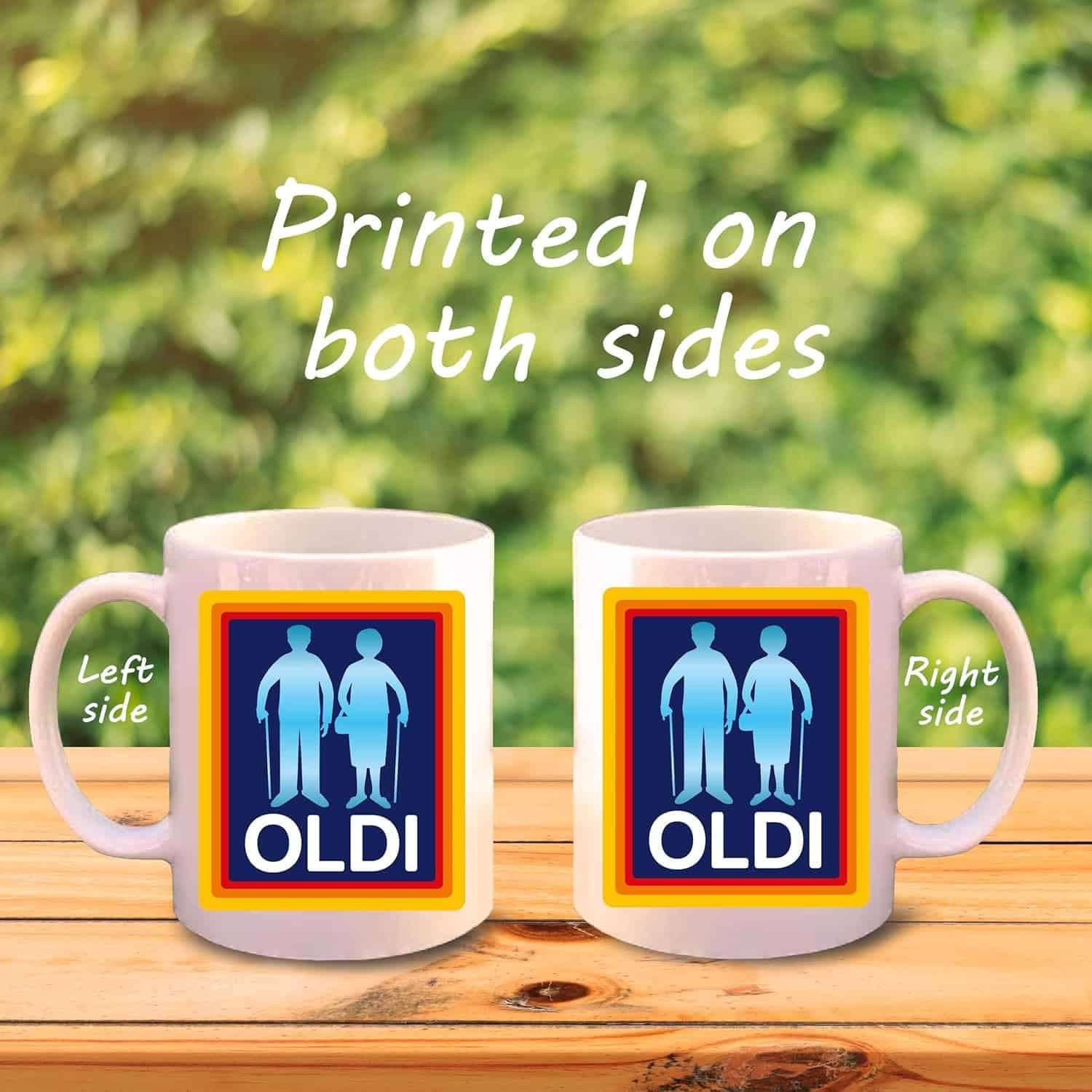 Oldi Funny Mug, Birthday Gift idea, 11 oz Coffee Mug for Men, Women Gift Present as a Joke Birthday Celebration - Image 8